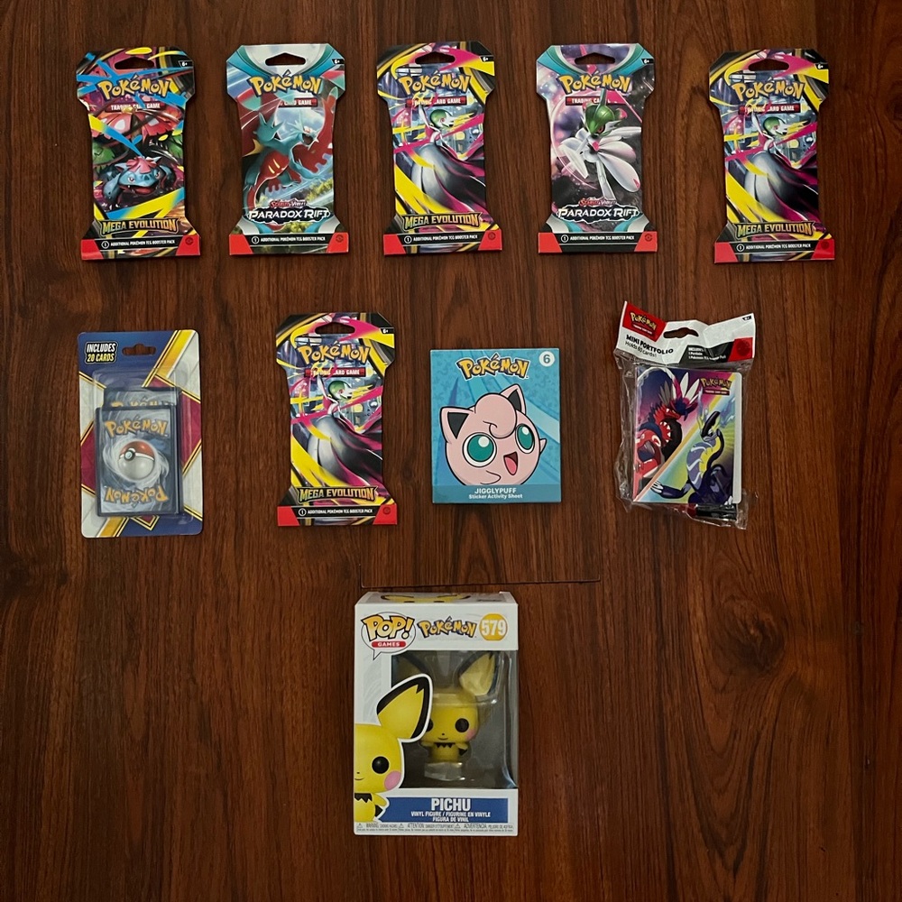 Pokémon Cards and Funko Pop